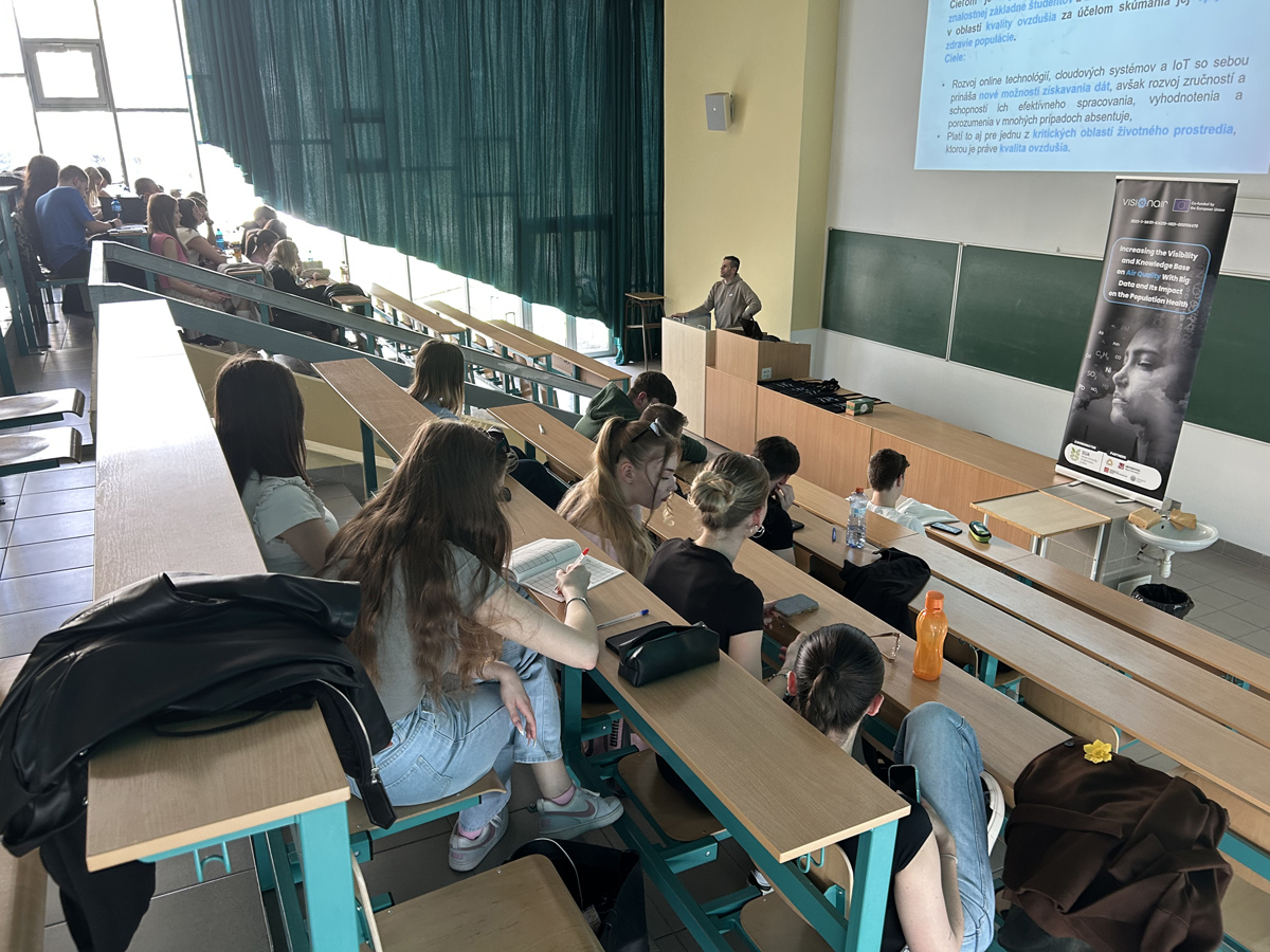 VISIONAIR Project Workshops at FEM SPU: Air Quality in the Centre of Attention